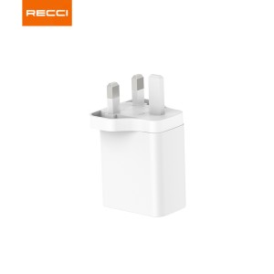 شارژر دیواری 30 وات RC57U رسی (RECCI RC57U 30W 4 USB PORTS CHARGER)