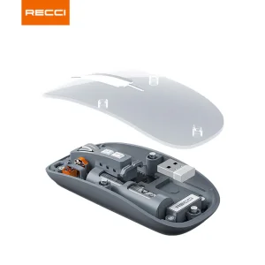 ماوس بی سیم RCS-M01 رسی (Recci RCS-M01 Space Capsule Wireless Mouse)