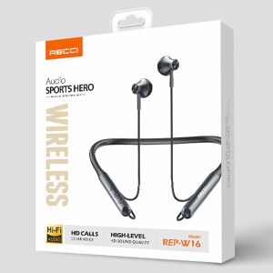 هندزفری بلوتوث گردنی REP-W16 رسی (Recci Neck-band Sports REP-W16)