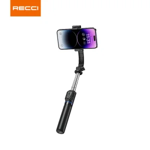 مونوپاد و سه پایه بلوتوثی گوشی دارای ریموت کنترل RSS-W03 رسی (Recci RSS-W03 Holder Selfie Stick)