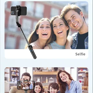 مونوپاد و سه پایه بلوتوثی گوشی دارای ریموت کنترل RSS-W03 رسی (Recci RSS-W03 Holder Selfie Stick)