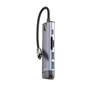 هاب 6 پورت USB-C مک دودو مدل HU-7740
