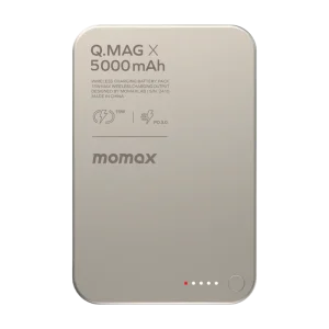 پاوربانک مگنتی momax Q.mag x1 مدل IP116e (8.3mm ultra slim)