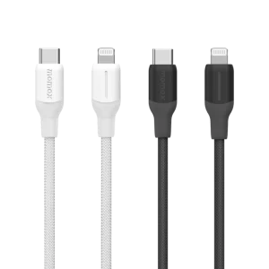 کابل تبدیل 1-Link Flow LC+ | USB-C to Lightning Braided Cable 30W (2m) مومکس (momax)