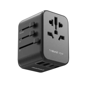 شارژر مسافرتی 5 پورت سی و پنج وات 1-World | 5-Ports Travel Charger (35W) مومکس (momax)