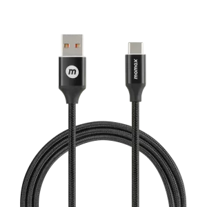 کابل تبدیل EliteLink | USB-A to USB-C Braided Cable 66W (1.2m) مومکس (momax)