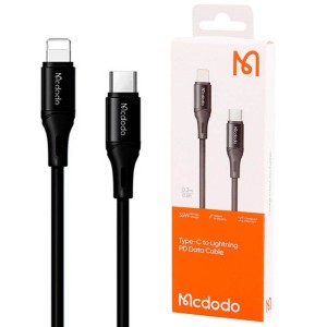 کابل شارژ تایپ سی به لایتنینگ 20 سانتی مک دودو Mcdodo Type-C to Lightning PD Data Cable CA-1860