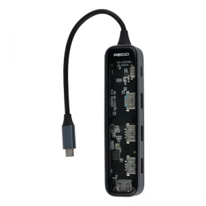 هاب 5 پورت USB-C رسی مدل RH20