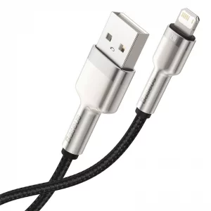 کابل تبدیل 0.25 متر USB به لایتنینگ بیسوس Cafule CALJK-01