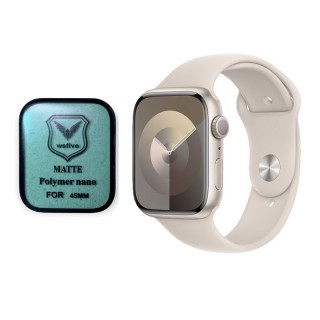 گلس پلیمرنانو مات اپل واچ 9 Apple Watch 9 45mm Polymer Nano Matte Glass