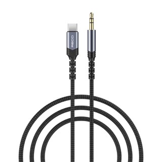 کابل Type-C به AUX رسی مدل RDS-A27 طول 1.2 متر (Recci RDS-A27 Type-C to 3.5mm Audio Cable 1.2M)