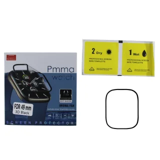 محافظ صفحه نمایش مدل PMMA مناسب برای اپل واچ 49 میلی متری سری Ultra