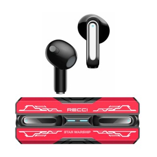 هندزفری بلوتوثی REP-W52 رسی (RECCI REP-W52 STAR WARSHIP TWS EARPHONE)