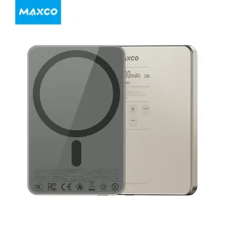 پاوربانک مگنتی Maxco MP29 Legend Super Slim Magsafe Power Bank 10000mAh Fast Charging مکسکو