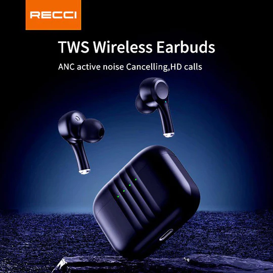 هندزفری بلوتوثی REP-W55 رسی (RECCI REP-W55 Haydn True Wireless Bluetooth Earphone Stereo)