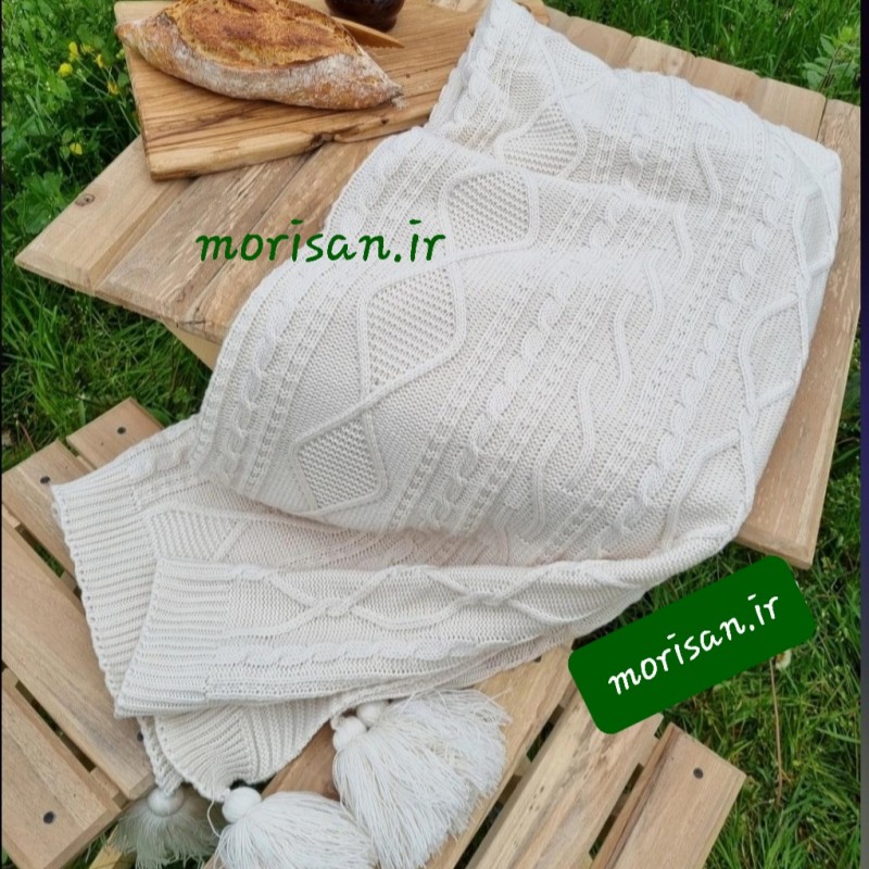 شال مبل دیانا (رنگ استخوانی)