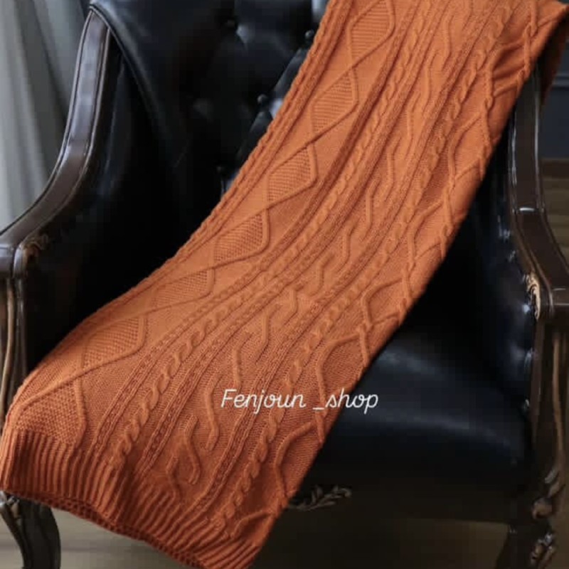 شال مبل دیانا (رنگ آجری)