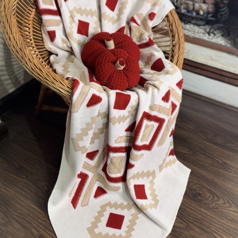 شال مبل پانچ (رنگ قرمز)