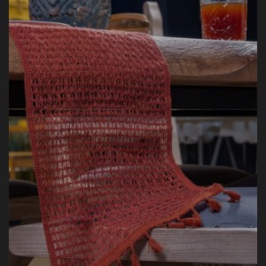 رانر رومیزی  Cotton (رنک آجری)