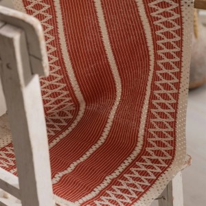 رانر رومیزی  Cotton (رنگ آجری)