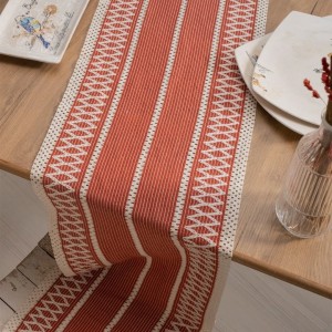 رانر رومیزی  Cotton (رنگ آجری)