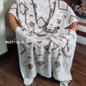 شال مبل پانچ (رنگ شکلاتی نسکافه ای )