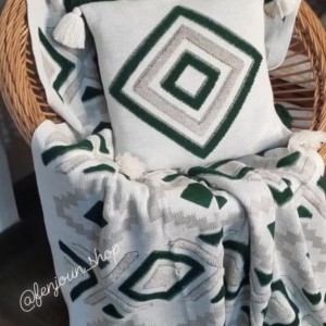شال مبل پانچ (رنگ یشمی)
