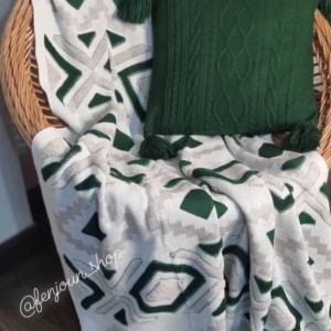 شال مبل پانچ (رنگ یشمی)