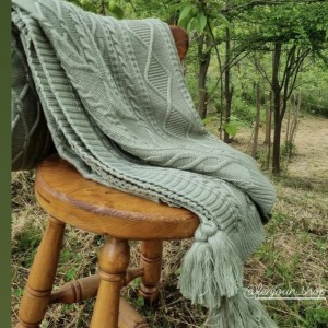شال مبل دیانا (رنگ سبز سدری)