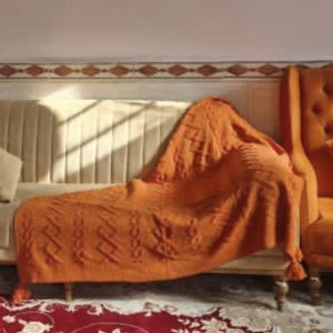 شال مبل پرشین (رنگ آجری)