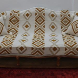 شال مبل پانچ سه متری (رنگ خردلی)