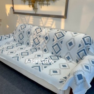 شال مبل پانچ سه متری (آبی جین )
