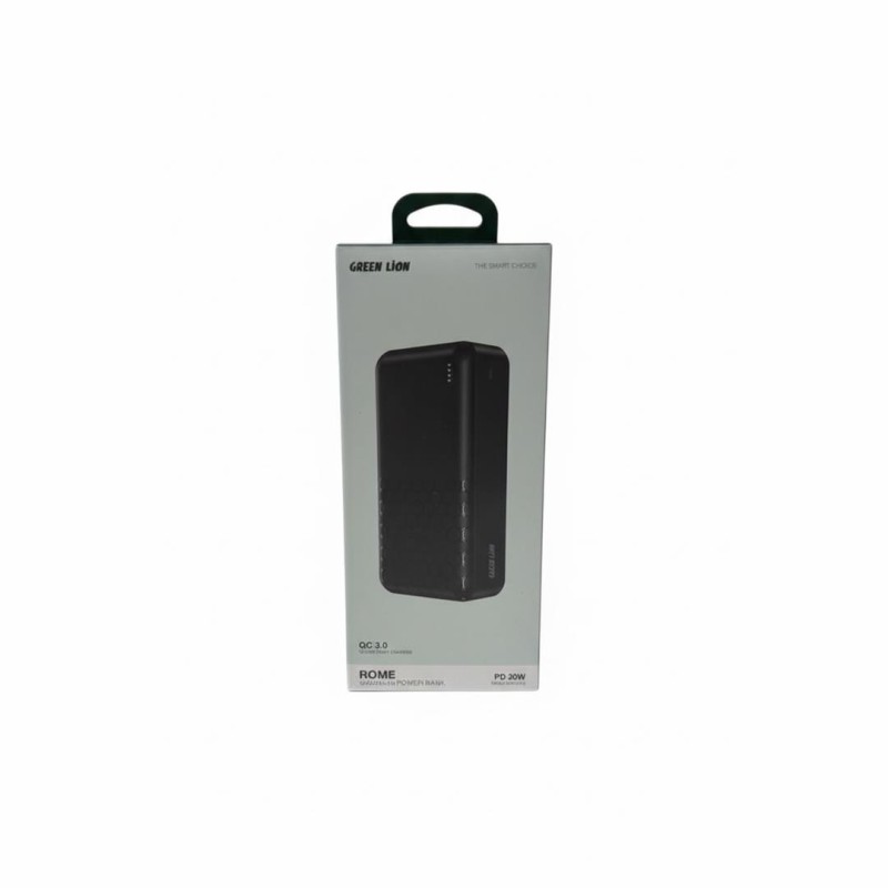 پاوربانک گرین لاین مدل Rome ظرفیت 30000 میلی آمپر ساعت