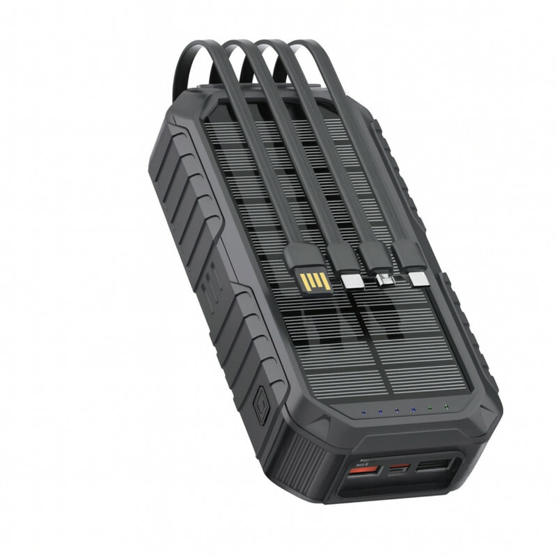 پاوربانک 22.5 وات گرین لاین مدل SOLAR MATE ظرفیت 20000 میلی‌آمپرساعت