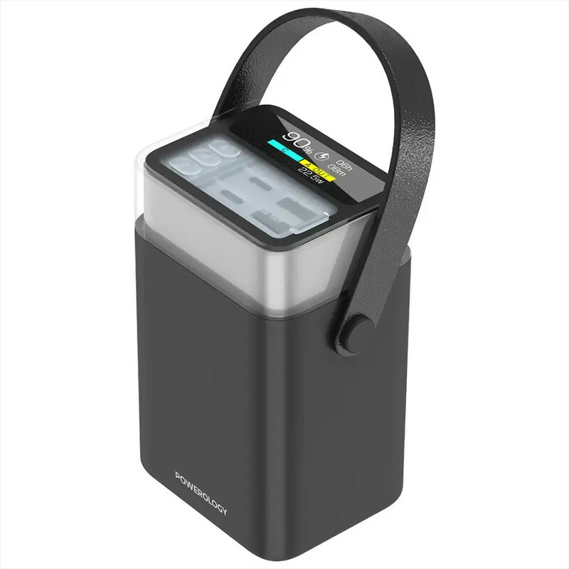 پاور بانک ۶۵ وات پاورولوجی مدل Halo Beam با ظرفیت ۴۰۰۰۰ هزار میلی آمپر ساعت