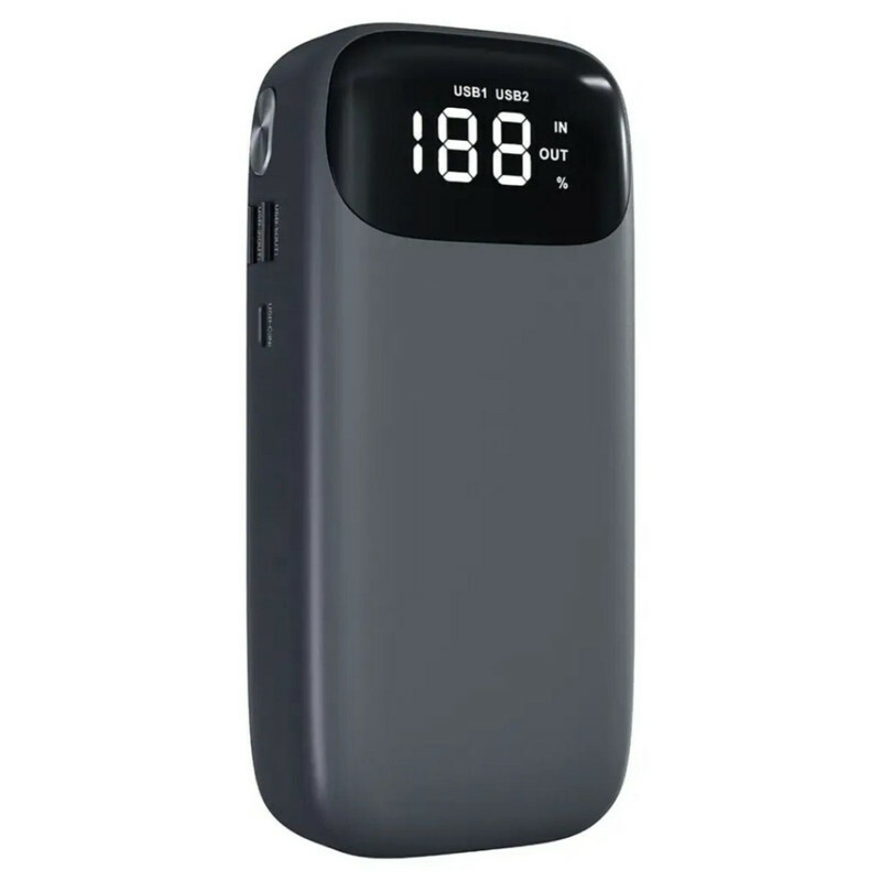 پاوربانک و جامپ استارتر گرین لاین مدل Flex Power GNFLXJUMP10GY ظرفیت ۱۰۰۰۰ میلی آمپر ساعت