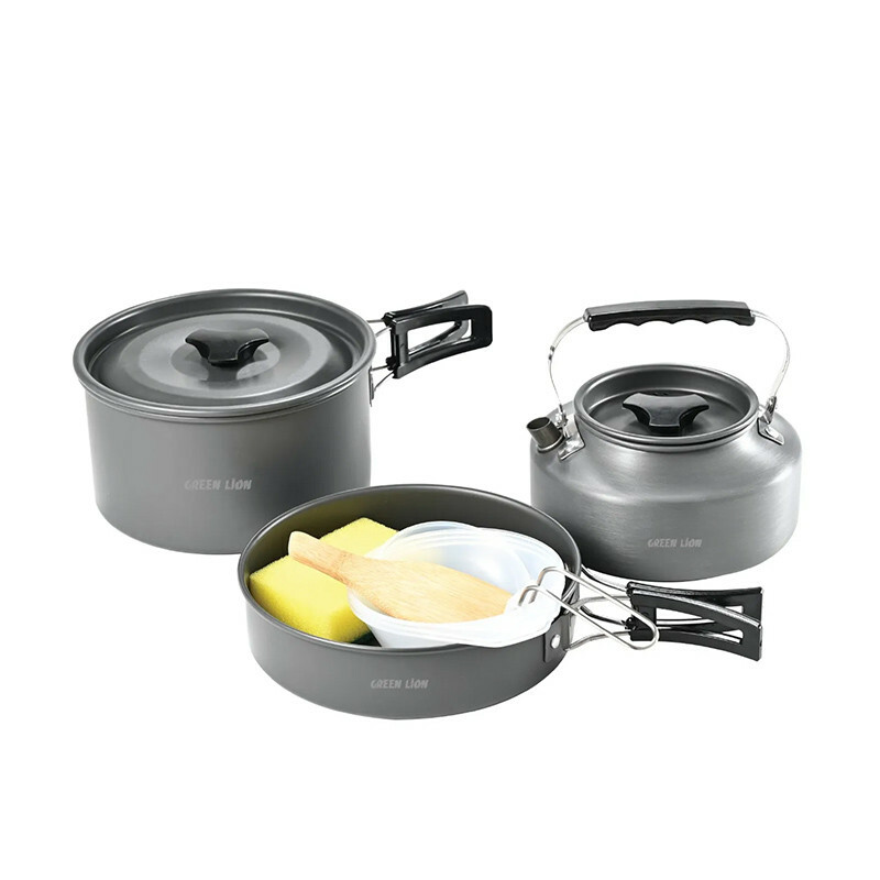 مجموعه ظروف سفری گرین لاین مدل GN7N1COOKBK