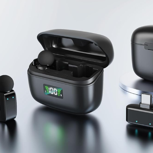 میکروفون یقه‌ای گرین لاین مدل Flex Mic Duo بی‌سیم