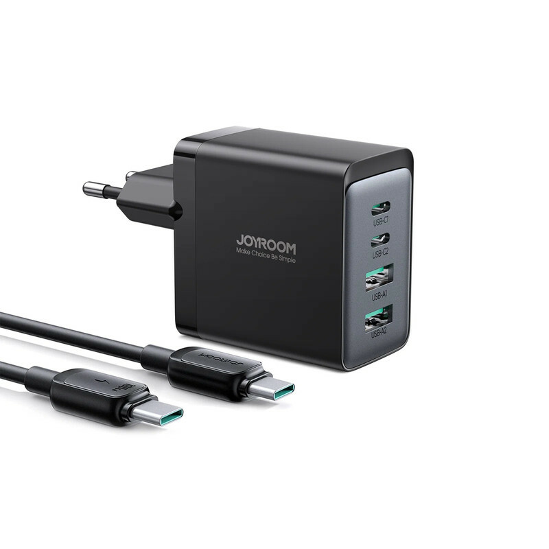 شارژر دیواری 67 وات جوی روم مدل TCG02 EU به همراه کابل USB-C