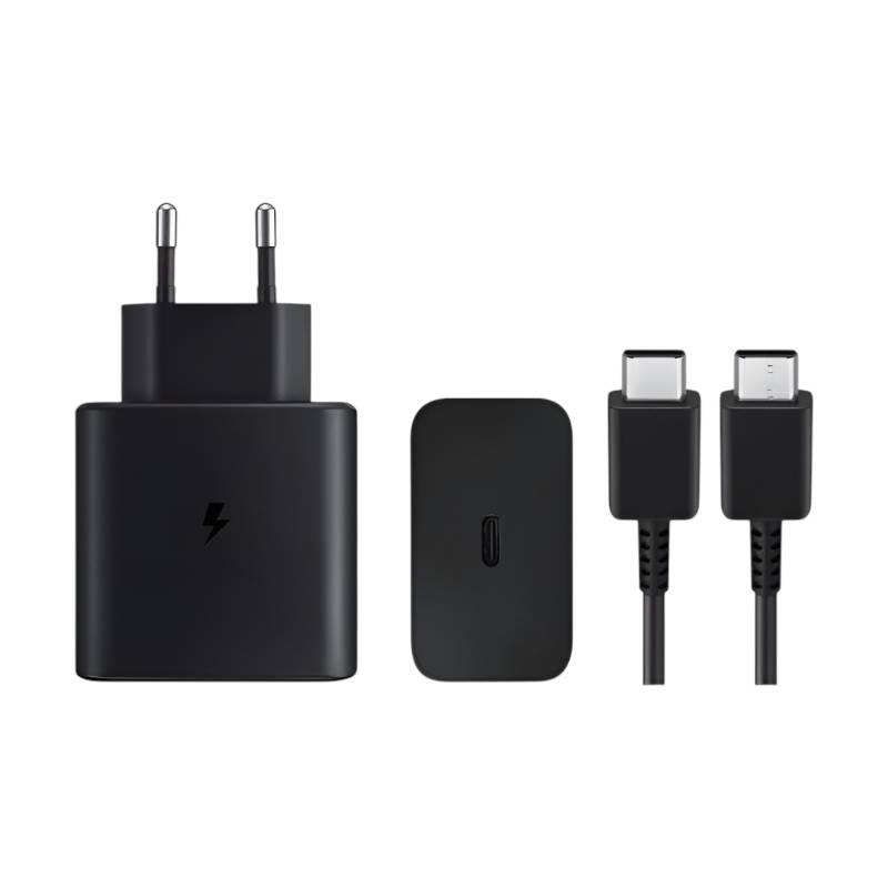 شارژر سامسونگ مدل EP-T4510 توان 45 وات سه پین همراه کابل
