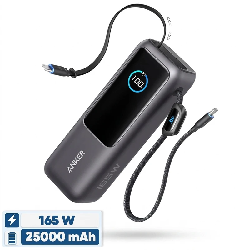 پاوربانک 100 وات انکر مدل A1695