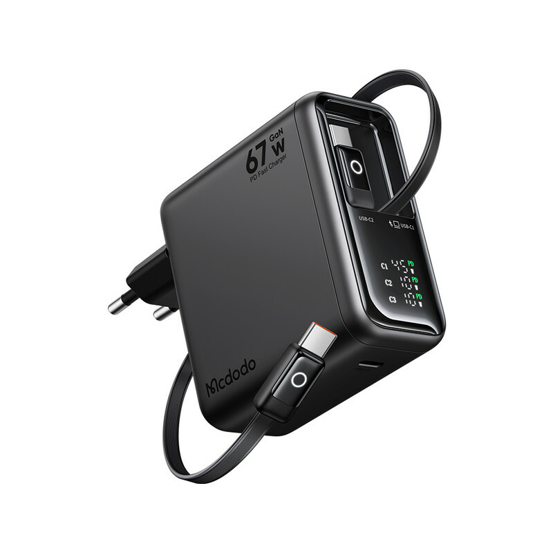 شارژر دیواری 67 وات مک دودو مدل CH-864 به همراه کابل USB-C