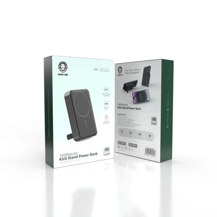 گرین لاین مدل Kick Stand GNKIK10KPBBK ظرفیت 10000 میلی آمپر ساعت