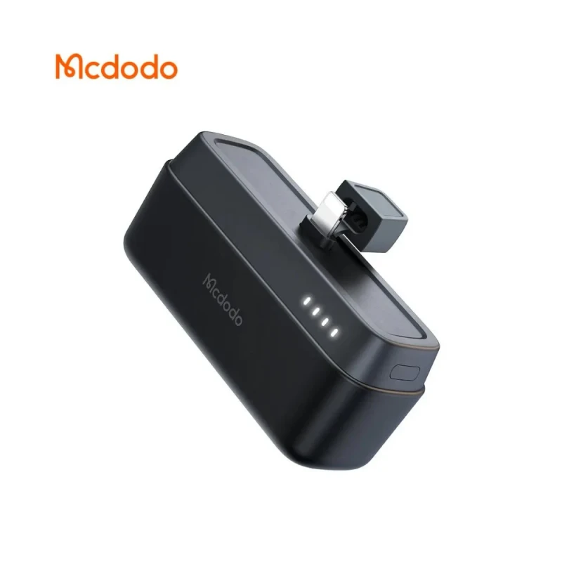 پاوربانک با سوکت لایتنینگ مک دودو مدل MC-628 ظرفیت 5000 میلی‌آمپرساعت