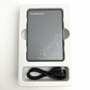 پاوربانک بی‌سیم فوق باریک پاورولوژی مدل Ultra-Thin ظرفیت 5000 میلی‌آمپر