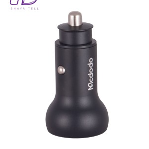 شارژر فندکی سریع مک‌دودو مدل 30W PD با نمایشگر دیجیتال و دو پورت