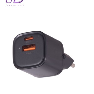 شارژر دیواری سریع مک‌دودو مدل 33W GaN PD دو پورت Type-C و USB-A