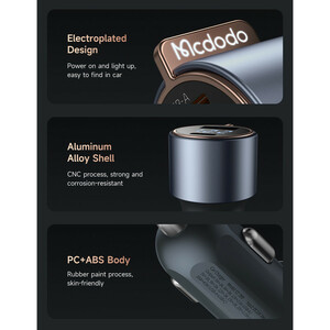 شارژر فندکی 75وات دو پورت مک دودو مدل CC-3690