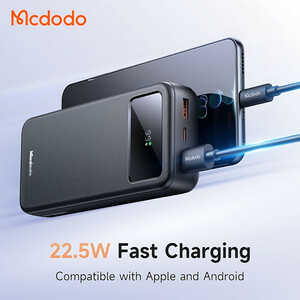 پاوربانک مک دودو مدل MC-4230 LED ظرفیت 20000 میلی آمپر ساعت