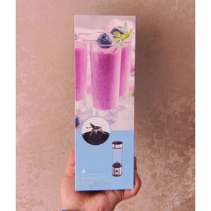 شیکر شارژی پاورولوجی مدل 126W Portable گنجایش 0.45 لیتر